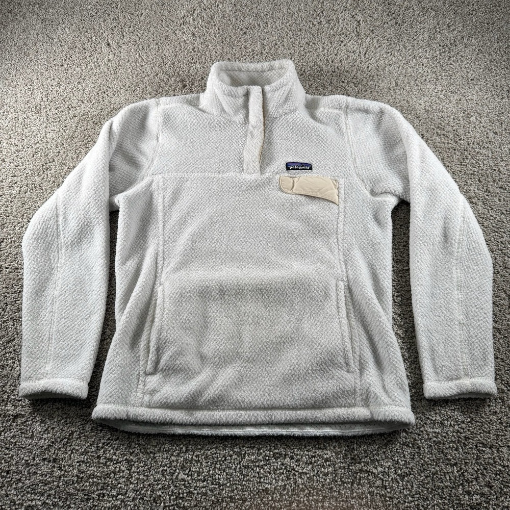 Patagonia Sweater Jacket Womens Medium Fleece Snap Henley Pullover Polartec